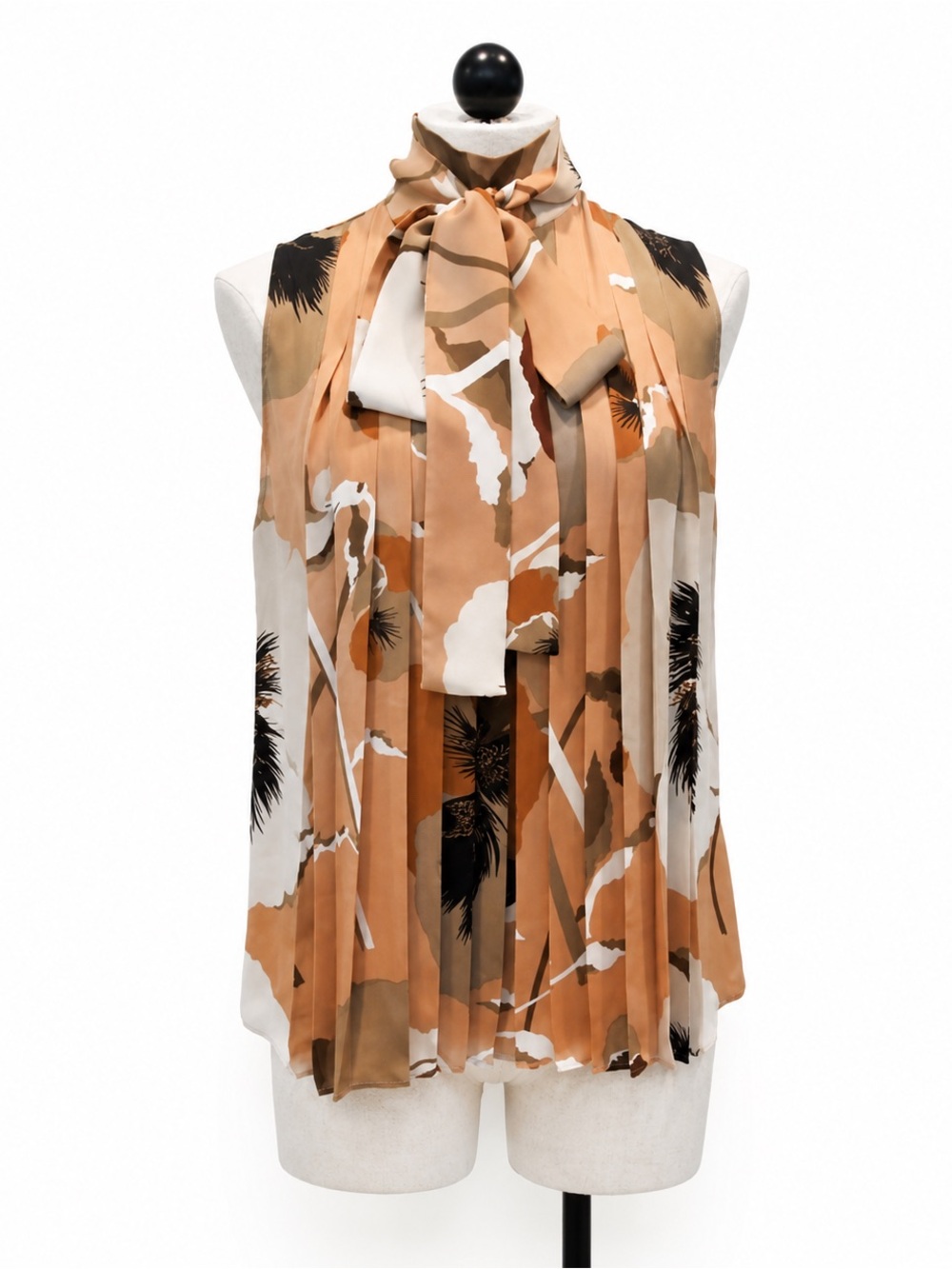 Gucci - Authentic - Silk Beige Floral for Women, Very Good Condition